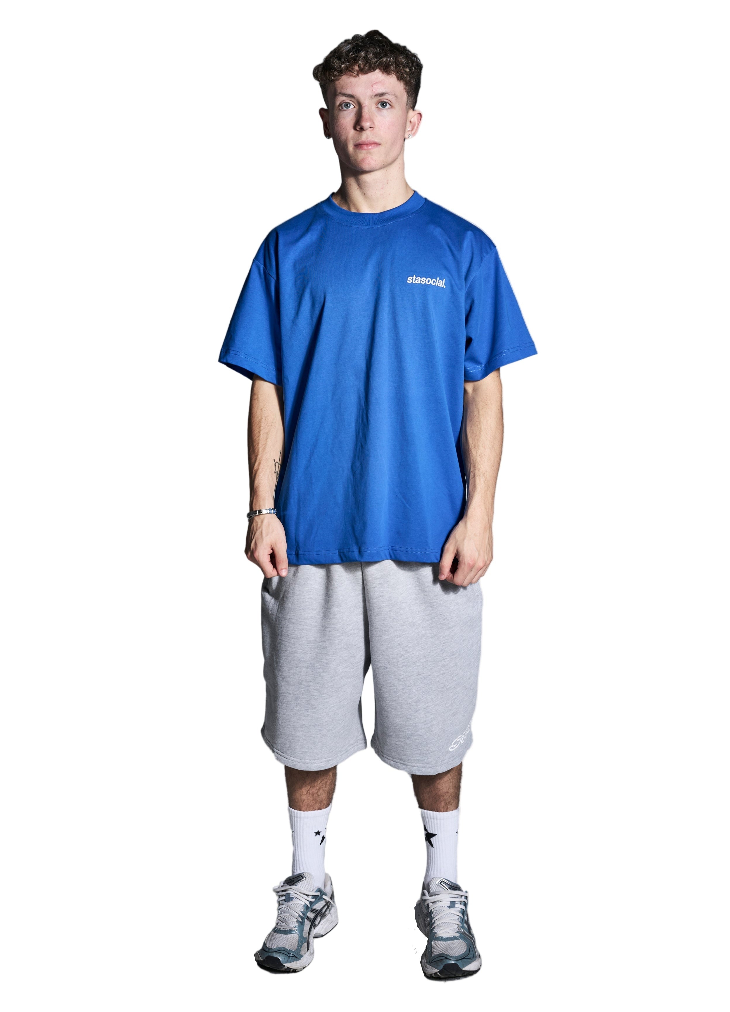 "W.O.N" T-Shirt Blue