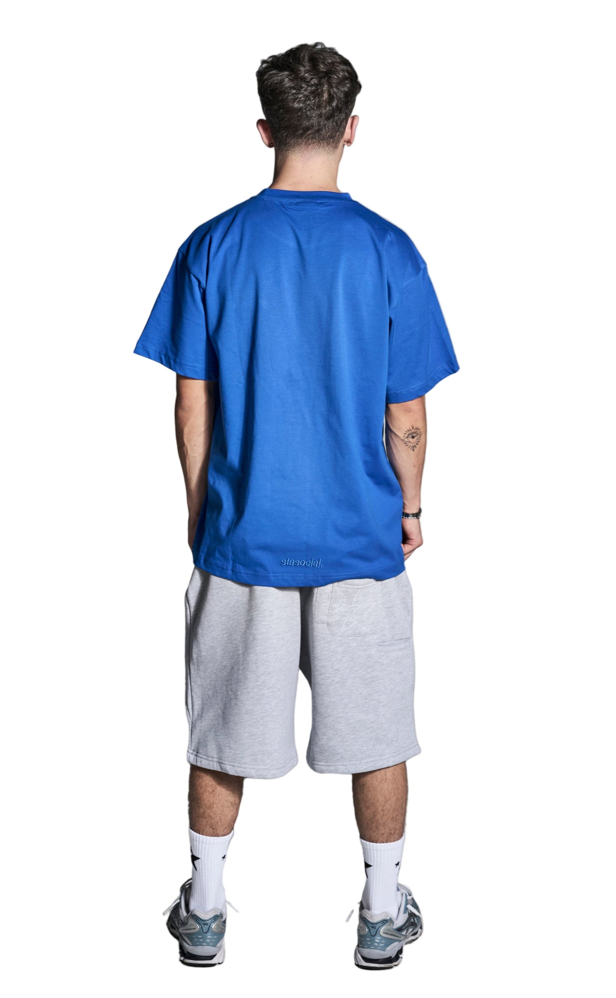 "W.O.N" T-Shirt Blue