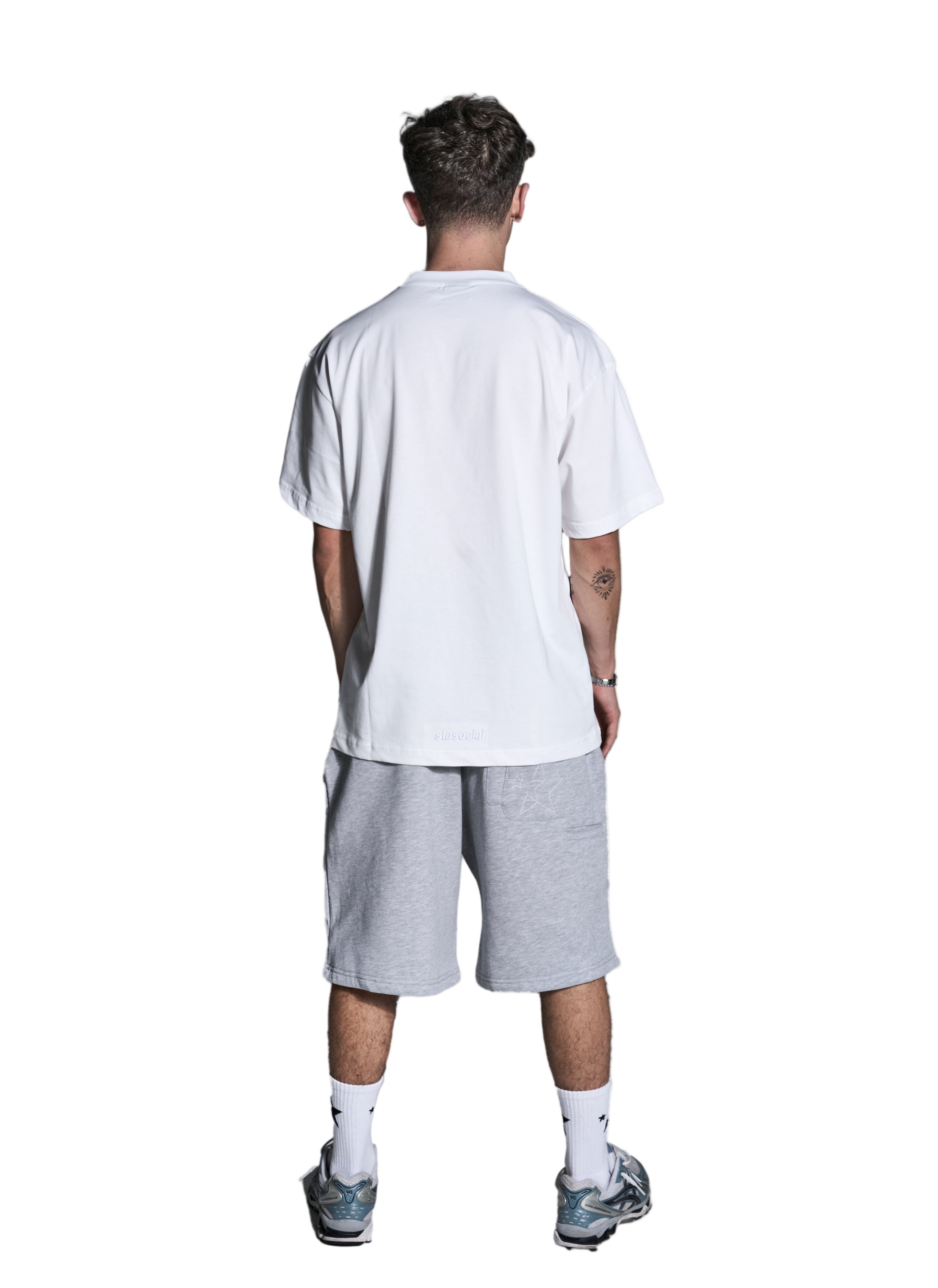 "W.O.N" SHORTS GREY